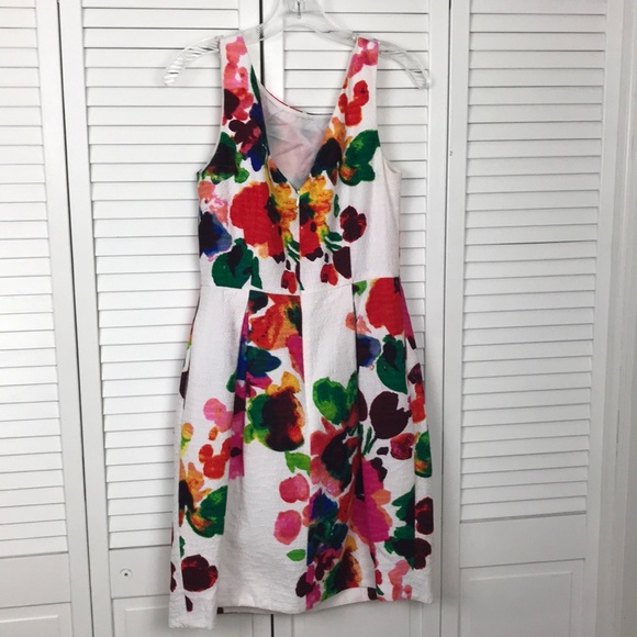 ELIZA J | Floral fit and flare dress - Picture 4 of 8